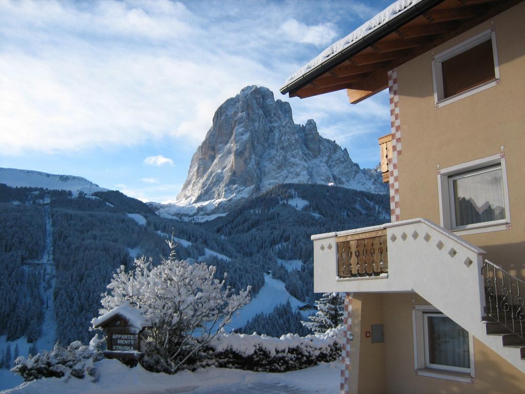 Apartments Etruska Santa Cristina Val Gardena Exteriör bild